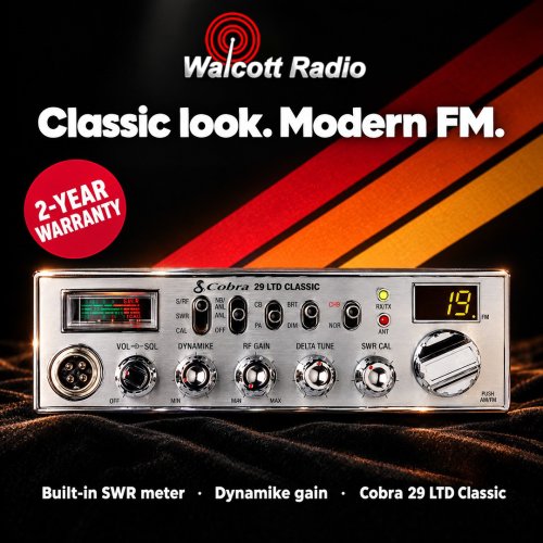 Cobra 29LTD CLASSIC CB Radio with FM