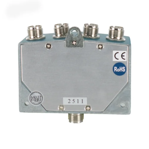 Back side of the Daiwa CS-401 coaxial switch with