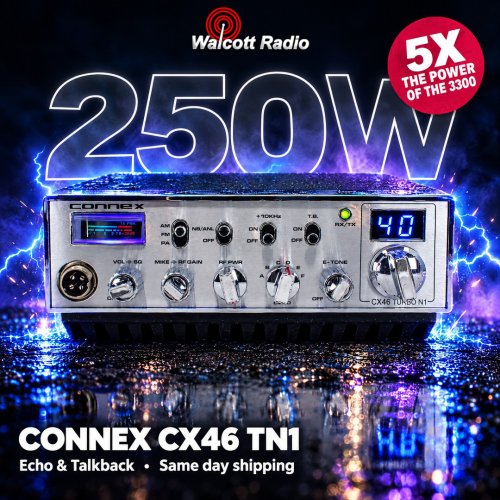 Connex CX46TN1 Turbo | Connex 10-Meter Radio | Walcott Radio