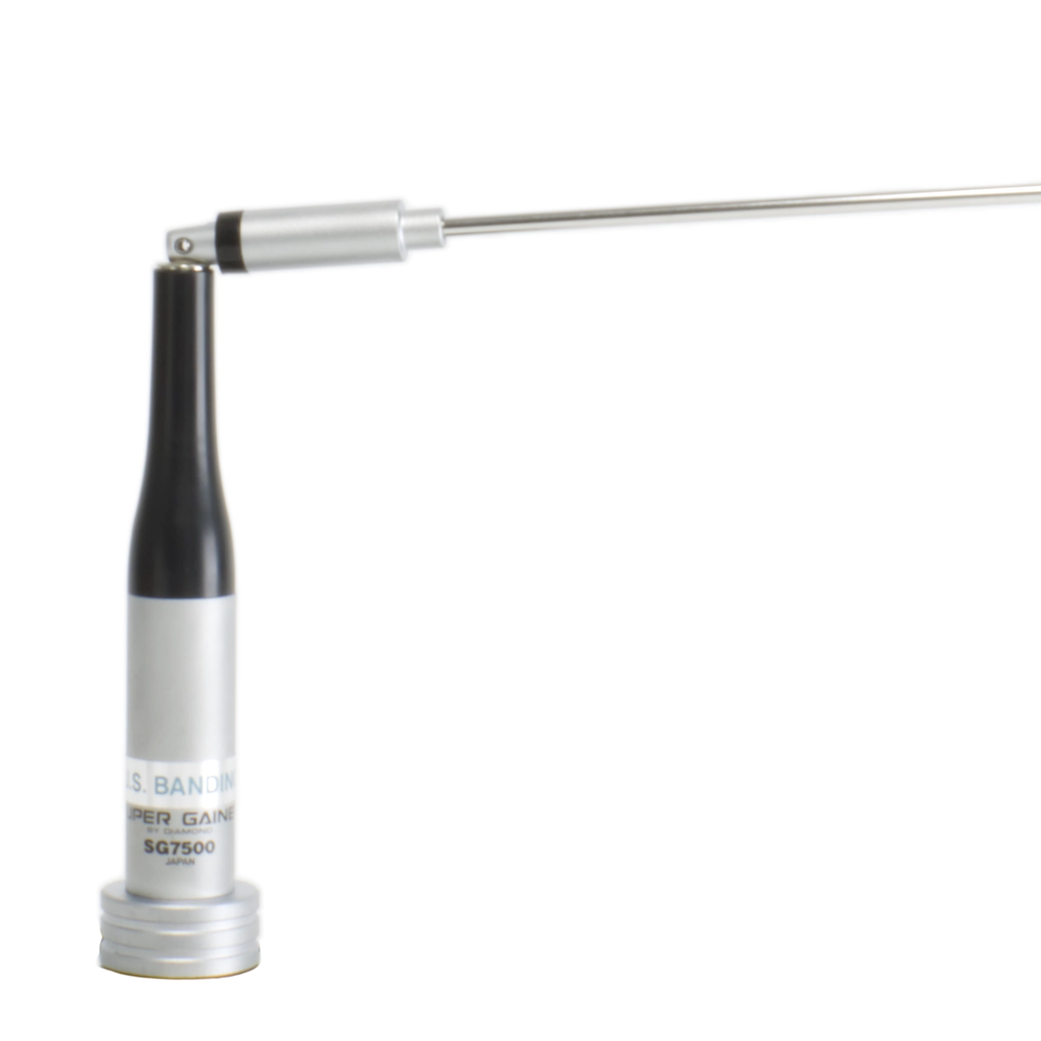 fold-over on a high gain dual band diamond antenna