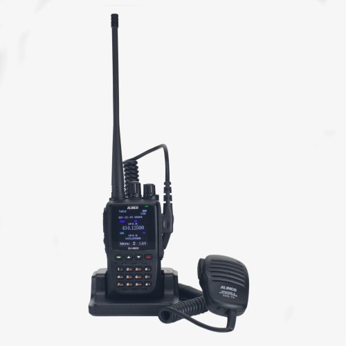 Alinco DJ-MD5XLT DMR Dual Band Handheld Radio & Speaker / Microphone