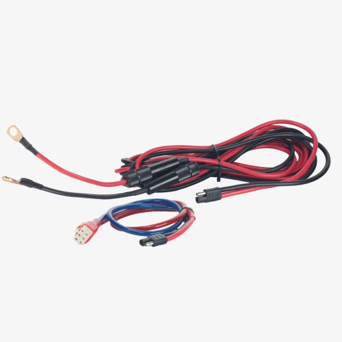 Heavy Duty 8 Gauge Battery Power Cable with 6-Pin High Power Connector & Quick Disconnect