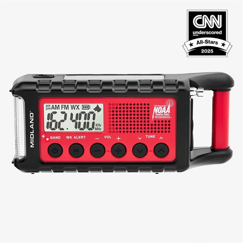 Midland ER310 E+READY Compact Emergency Crank Wx Radio