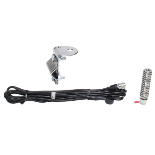 firestik coax cable with lug connection and spring