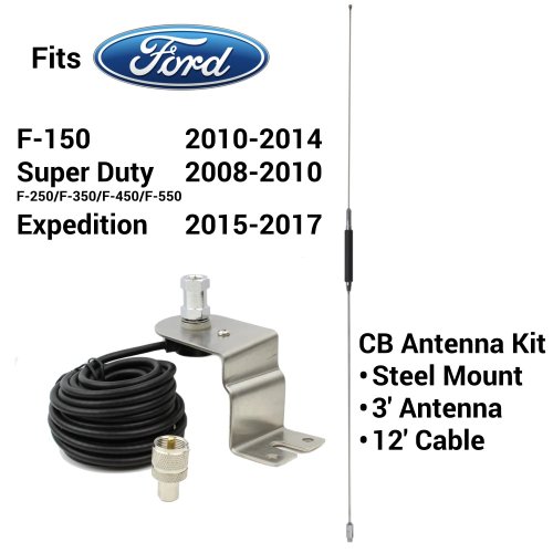 cb antenna kit for ford f series trucks and expedition