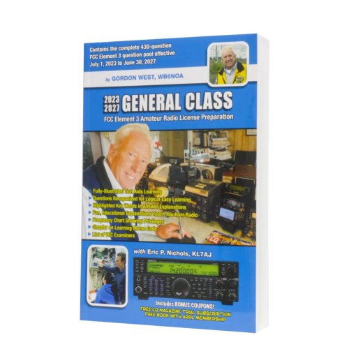 Gordon Wests study manual for obtaining a general class ham radio license from the FCC