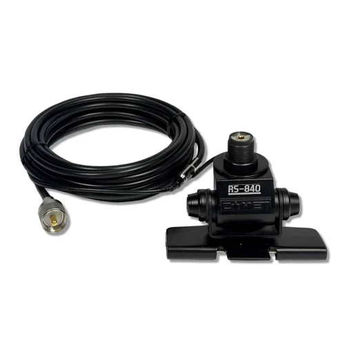 Comet HD-5M adjustable lip antenna mount and coax with UHF connection