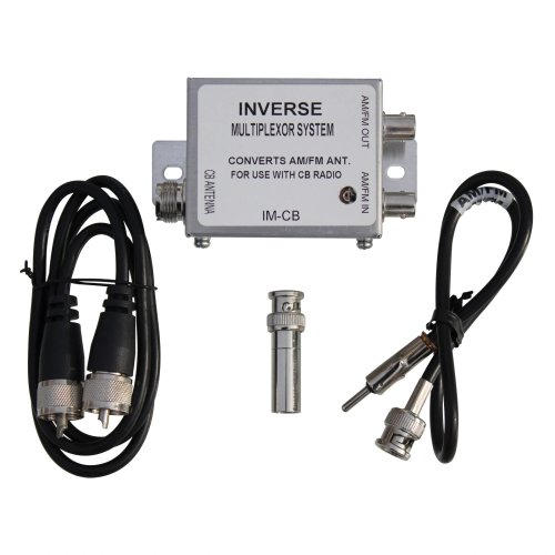 IMCB AM FM to CB Antenna Splitter - Allows your Stereo Antenna to Work With Your CB