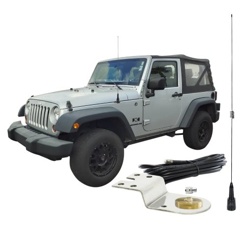 High Gain GMRS Antenna system for Jeep JK