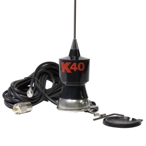 K40 Trunk Mount CB Antenna Black