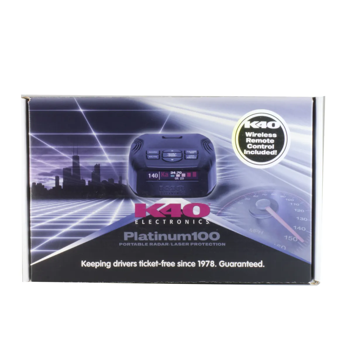 K40 Platinum100 Radar / Laser Detector