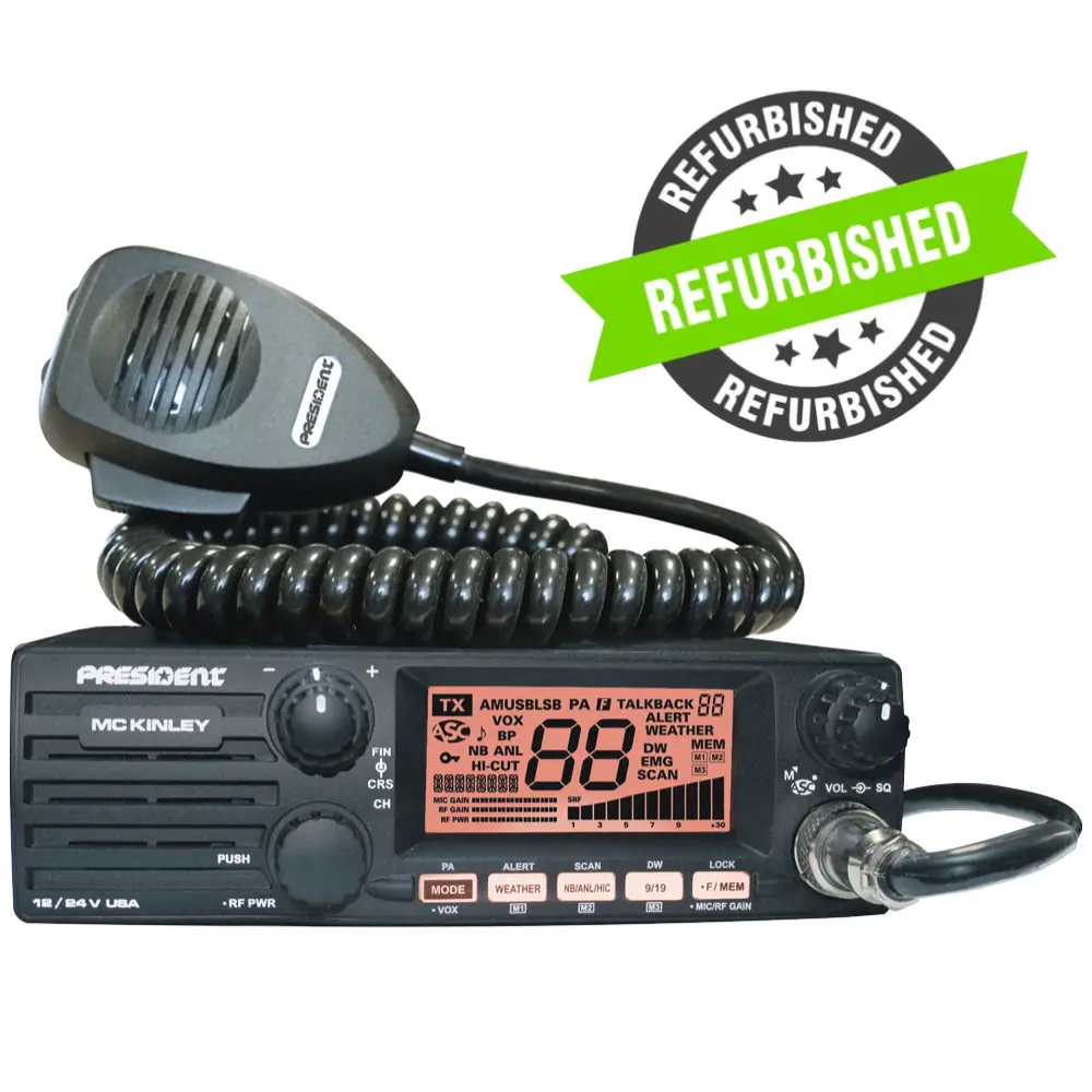 Refurbished President McKinley CB Radio