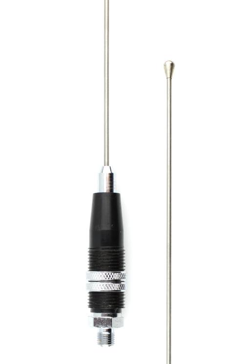 Solarcon A-111 3 foot Steel Whip CB Antenna