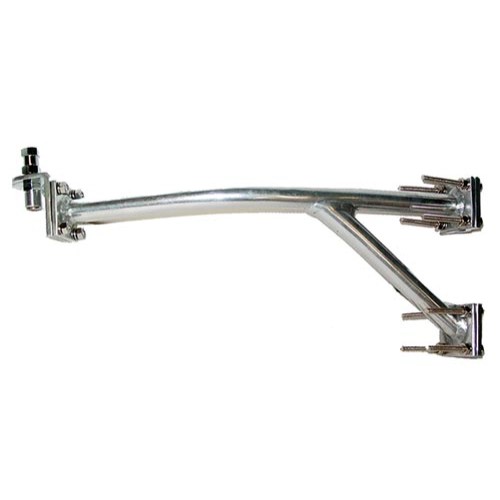 Outback CB antenna mount attaches to the rear grab handle for Kenworth T2000 & Peterbilt 387 semi trucks