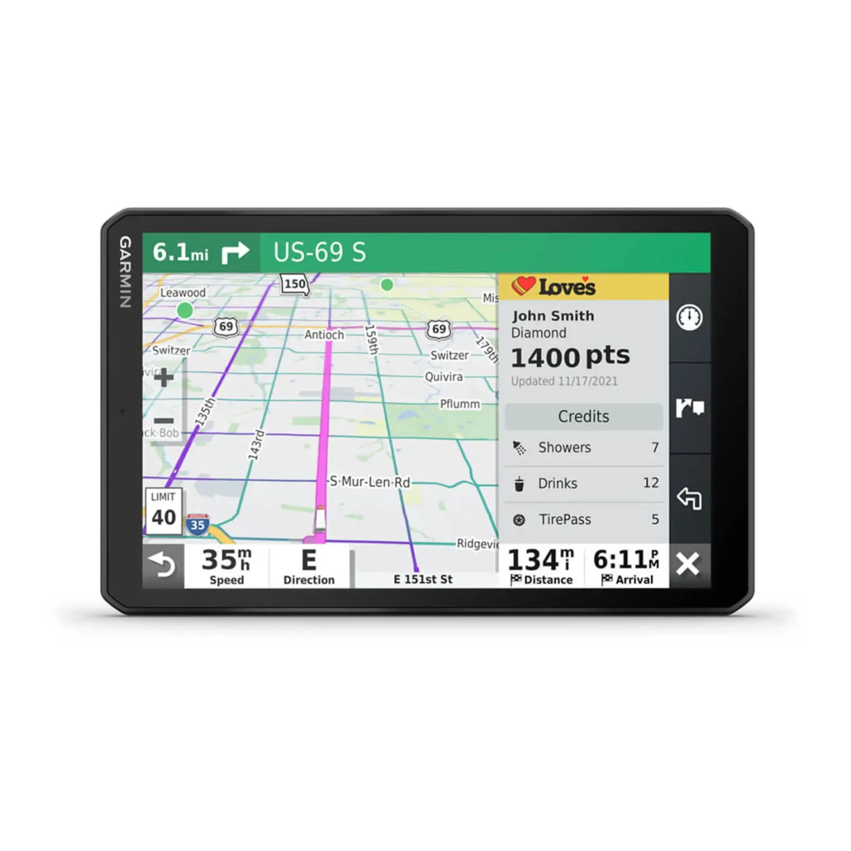 Garmin DEZL OTR1010 10
