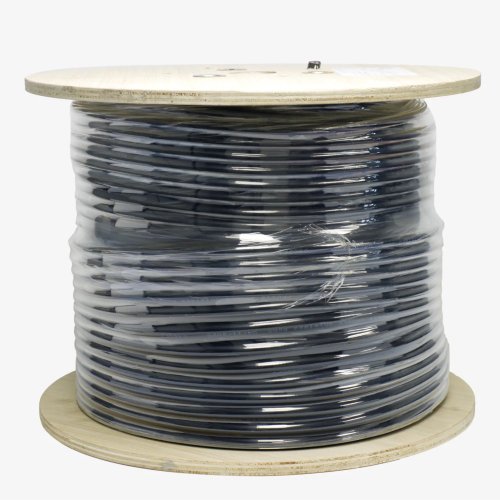 500 foot spool of bulk RG213 coaxial cable for cb and ham radio base stations