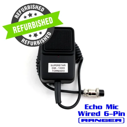 refurbished DM-1000 Echo mic wired for 6-pin Ranger radios