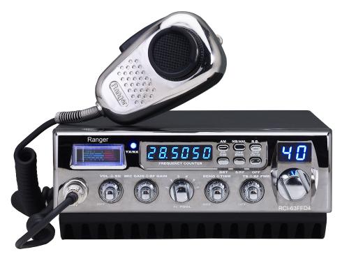 Ranger RCI63FFD4 300 + Watts Modulation 10 Meter Radio