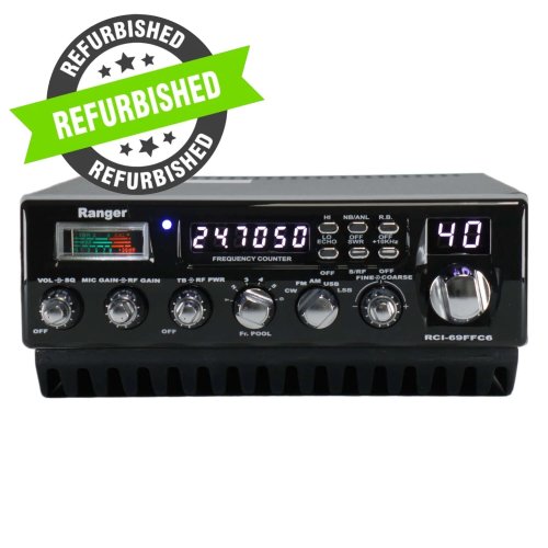 REFURBISHED | SETUP | Ranger RCI-69FFC6 450 + Watts Modulation SSB 10 Meter Radio