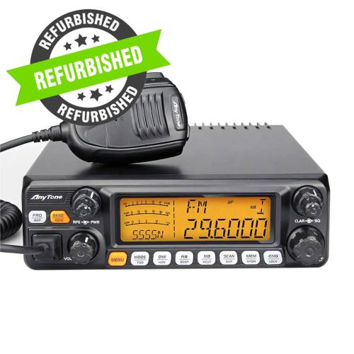 REFURBISHED - SETUP INCLUDED - ANYTONE AT-5555N-II Mobile Transceiver AM/FM/SSB
