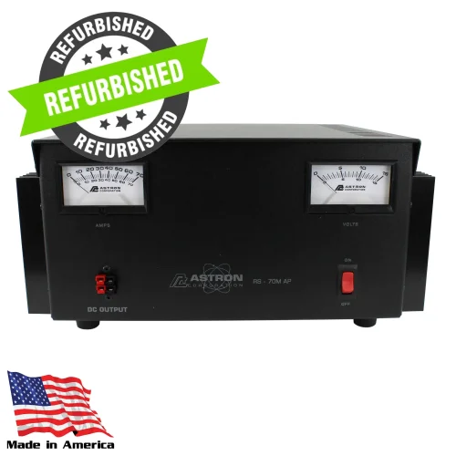 refurbished astron rs-70m dc power supply with anderson power pole connections