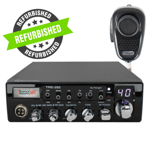 REFURBISHED - Peak Performance Upgrade - Texas Ranger TRE292 CB Radio with Roger Beep