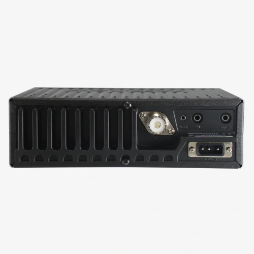 President Richard II 10 meter radio rear panel with power connection, speaker, and antenna jack.