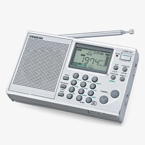 Sangean ATS-405 AM / FM / Shortwave Multi Band World Receiver with telescopic antenna