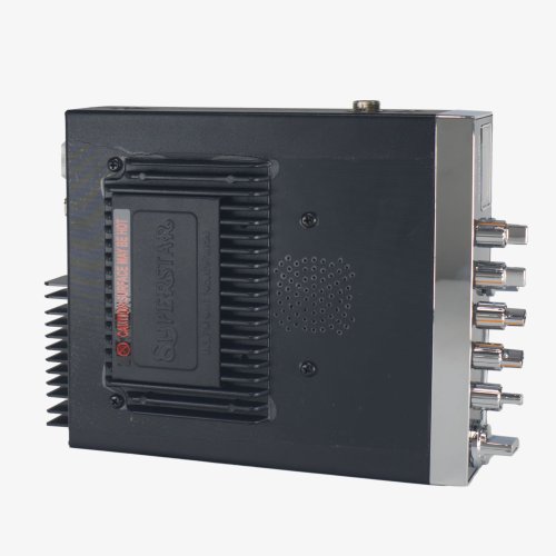 Bottom heatsink on the Superstar SS-96VHP mobile 10 meter radio