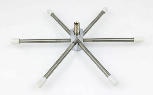 6 Element Mobile CB Antenna Ground Radial Kit - White Caps